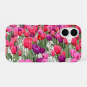 Mooie Roze Bloemblaadjes iPhone 16 Hoesje (Achterkant horizontaal)