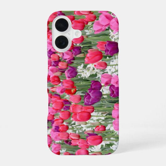 Mooie Roze Bloemblaadjes iPhone 16 Hoesje (Achterkant)
