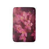 Mooie roze bloemen badmat (Voorkant Verticaal)