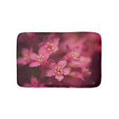 Mooie roze bloemen badmat (Voorkant)