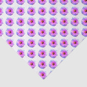 Mooie roze bloemen bloeien Tissuepapier  (Detail)