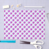 Mooie roze bloemen bloeien Tissuepapier  (Craft)