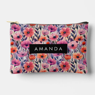 Mooie Roze Bloemen Patroon Vintage Bloemig Etui