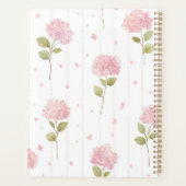 Mooie Roze Bloemen Planner (Achterkant)