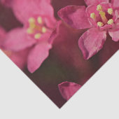 Mooie roze bloemen tissuepapier (Detail)