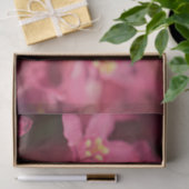 Mooie roze bloemen tissuepapier (Geschenk)