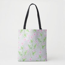Mooie roze bloemen Waterverf patroon |