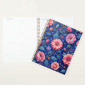 Mooie roze bloemenprint planner (Display)