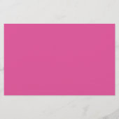 Mooie Roze Bloemige Save the date Kaart (Achterkant)