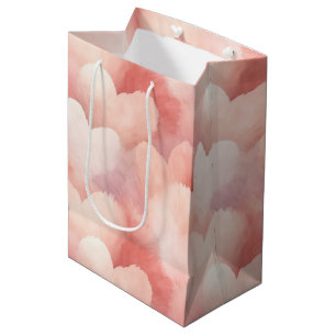 Mooie Roze Blush Harten Medium Cadeauzakje