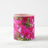 Mooie Roze Bougainvillea Print Koffie Mok (Midden)