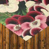 Mooie roze Bourgogne Cream Geranium Botanical Tissuepapier