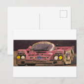 Mooie Roze Briefkaart (Voorkant / Achterkant)
