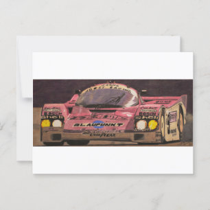 Mooie Roze Briefkaart