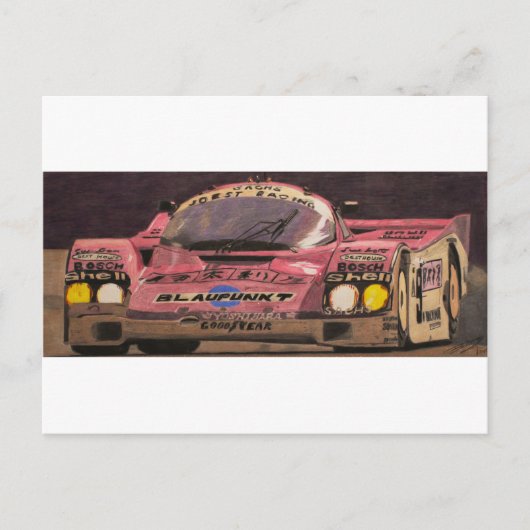 Mooie Roze Briefkaart (Voorkant)