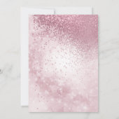 Mooie Roze Bruiloft - Uitnodiging (Achterkant)