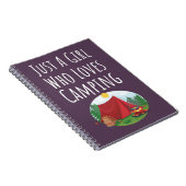 Mooie Roze Campingcadeaus voor Baby Meisjes Kinder Notitieboek (Rechterzijde)