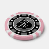 Mooie roze casino poker chips voor gokken plezier (Enkel)