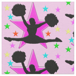 MOOIE ROZE CHEERLEADERSTOF STOF