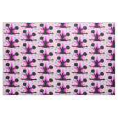 MOOIE ROZE CHEERLEADERSTOF STOF (Fat Quarter)