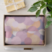 Mooie roze cirkels tissuepapier (Geschenk)