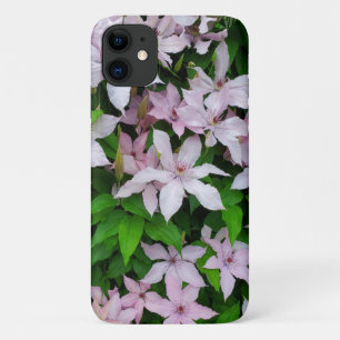 Mooie Roze Clematis Bloemen Case-Mate iPhone Case