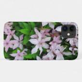 Mooie Roze Clematis Bloemen Case-Mate iPhone Case (Achterkant (horizontaal))