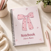 Mooie Roze Coquette Striking Notitieboek