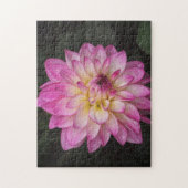 Mooie roze Dahlia Bloempuzzel Legpuzzel (Verticaal)