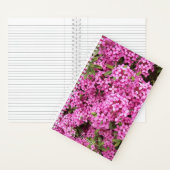 Mooie Roze Daphne Bloemen Notitieboek (Binnen)
