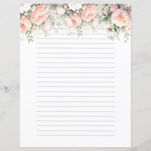 Mooie roze delicate Rozen (Voorkant)