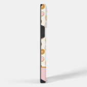 Mooie Roze Donut Patroon iPhone Hoesje (Rechterkant)