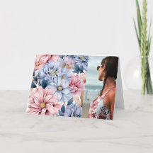 Mooie Roze en Blauwe Bloemen
