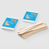 Mooie roze en gouden bloem set van fans handwaaier (Niet-gemonteerd)