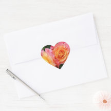 Mooie roze en oranje roos foto