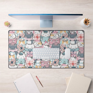 Mooie Roze en Paarse Anime Wirwar Bureaumat