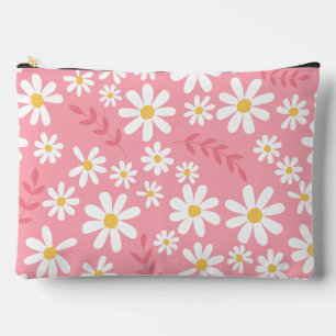 Mooie Roze en Witte Madeliefjes Bloemige Naadloos Etui