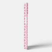 Mooie Roze en Witte Ster Bloem Patroon Case-Mate iPhone Case (Achterkant / Rechts)