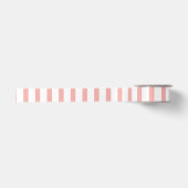 Mooie roze en witte verticale strepen satijnen lint (Voorkant)