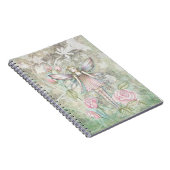 Mooie Roze Feeënnotitieboek Notitieboek (Rechterzijde)