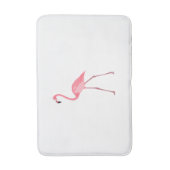 Mooie roze flamingo badmat (Voorkant Verticaal)