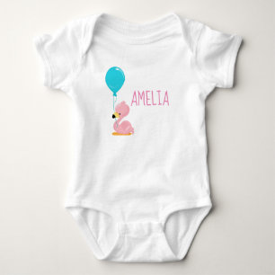 Mooie Roze Flamingo Romper