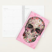 Mooie roze Floral schedel Planner (Display)