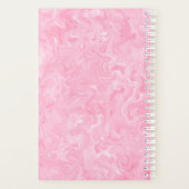 Mooie roze Floral schedel Planner (Achterkant)