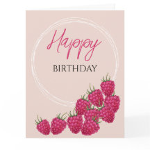 Mooie Roze Frambozen Aquarel Illustratie