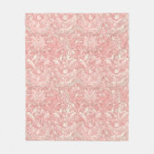 Mooie Roze Franse Parijse Ontwerp Fleece Deken (Voorkant)
