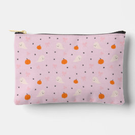Mooie Roze Halloween Geest Patroon Ritssluiting Za Etui