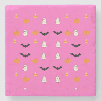 Mooie Roze Halloween Onderzetter