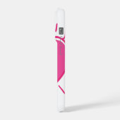 Mooie Roze Hart Esthetische Hoes voor Telefoon iPhone Hoesje (Linkerkant)