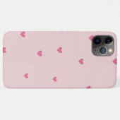 Mooie roze hart iPhone 11 Pro Max hoesje. Case-Mate iPhone Case (Achterkant (horizontaal))
